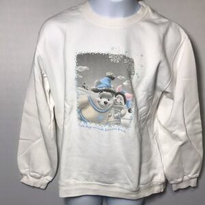 Disney Pooh Pullover Sweater Size Large